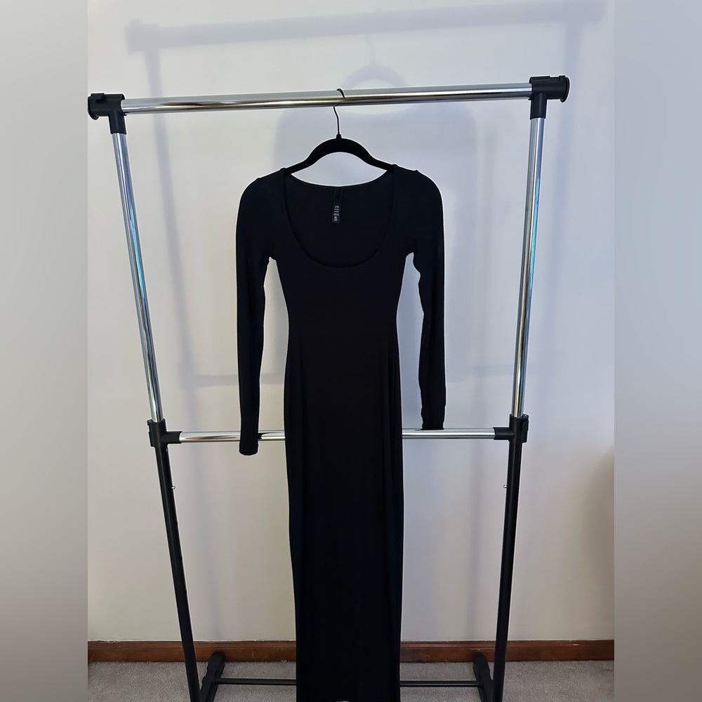 SKIMS Bodycon Ribbed Maxi Dress